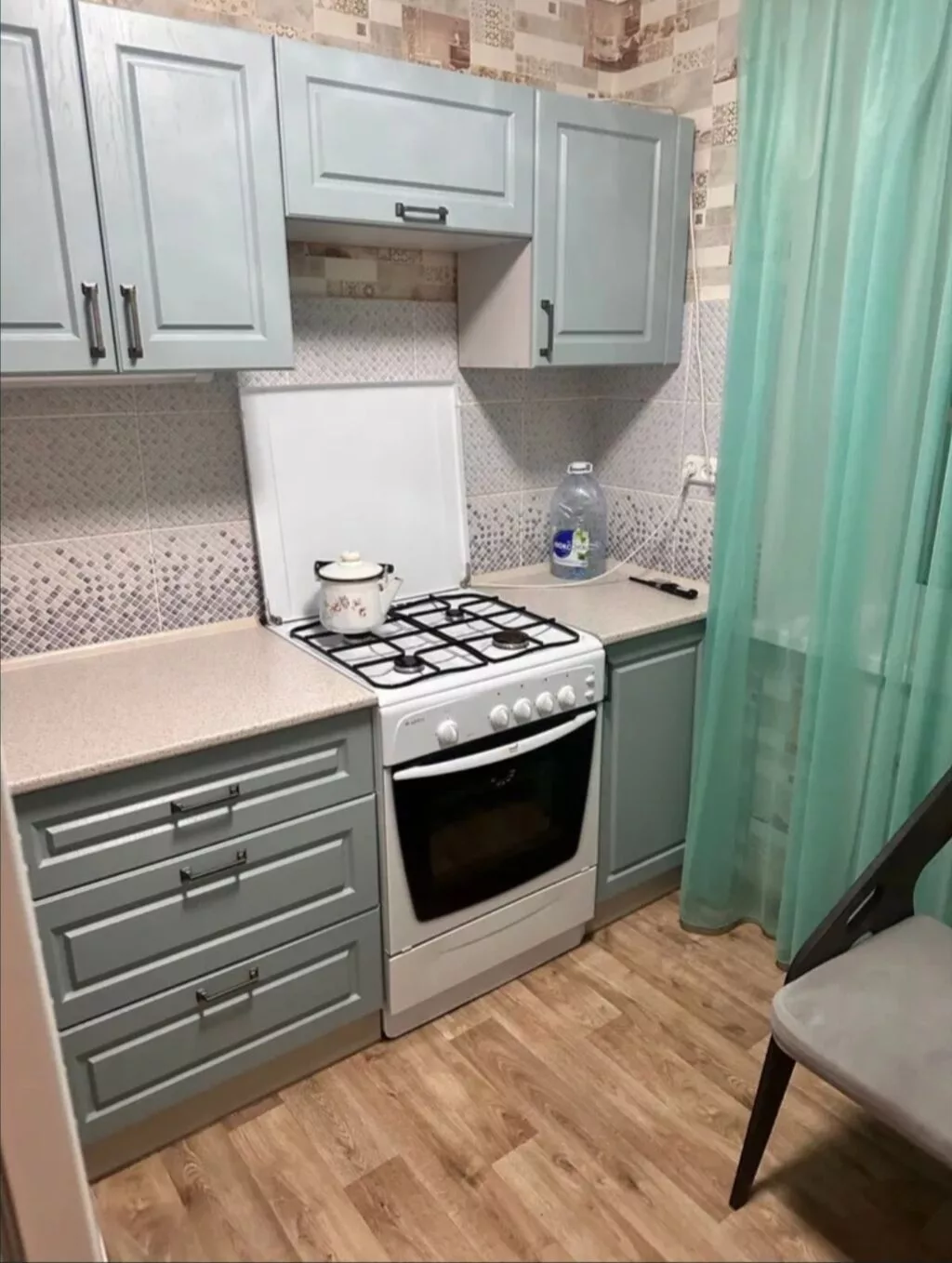 1 комната, Анар мкр., Агентство недвижимости, Семейным, от 1 года, С мебелью полностью