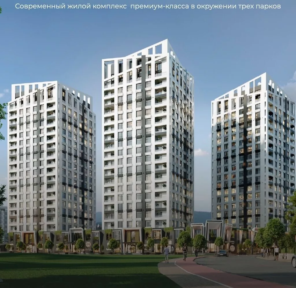 Строится, Элитка, 1 комната, 48 м²