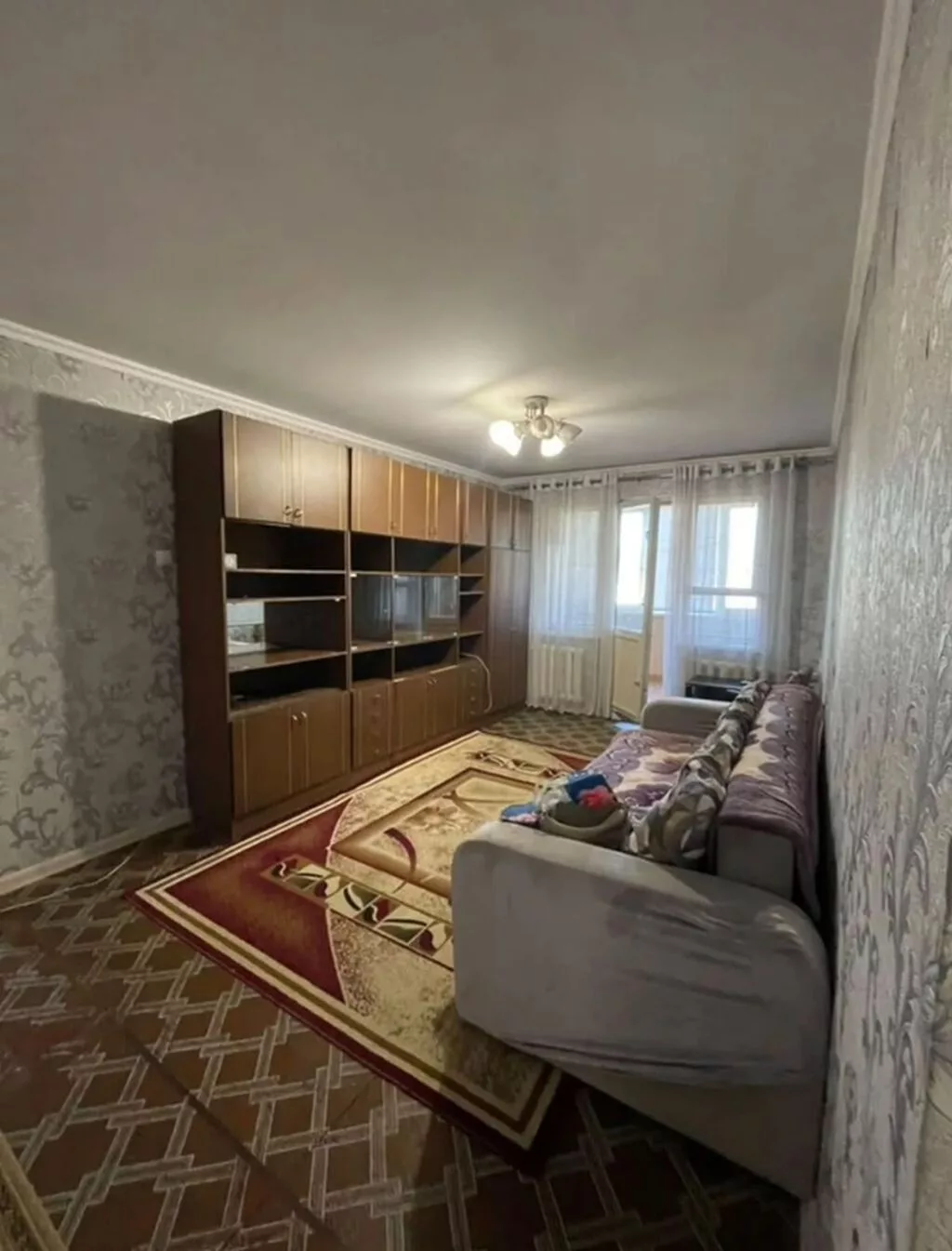 3 комнаты, 58 м², 6 мкр 104 серия, 4 этаж