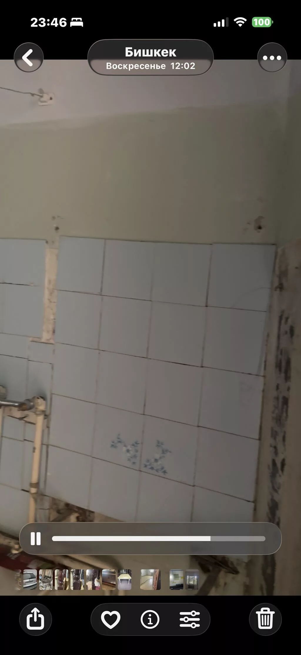 2 комнаты, 47 м², 105 серия, 3 этаж, ПСО (под самоотделку)