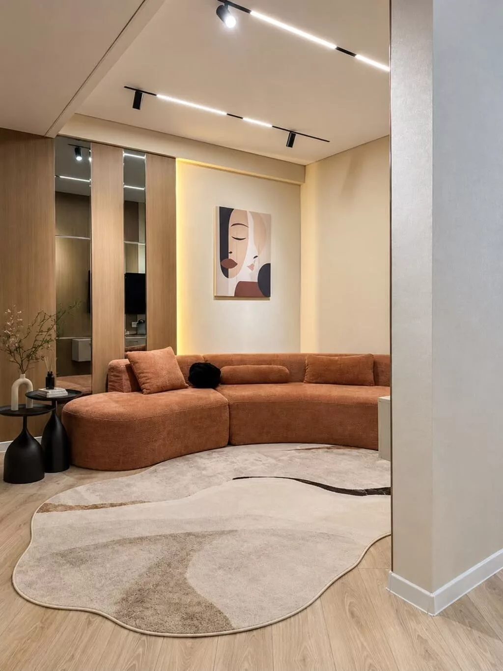 2 комнаты, 55 м², Кок-Жар мкр Элитка, 6 этаж, Дизайнерский ремонт