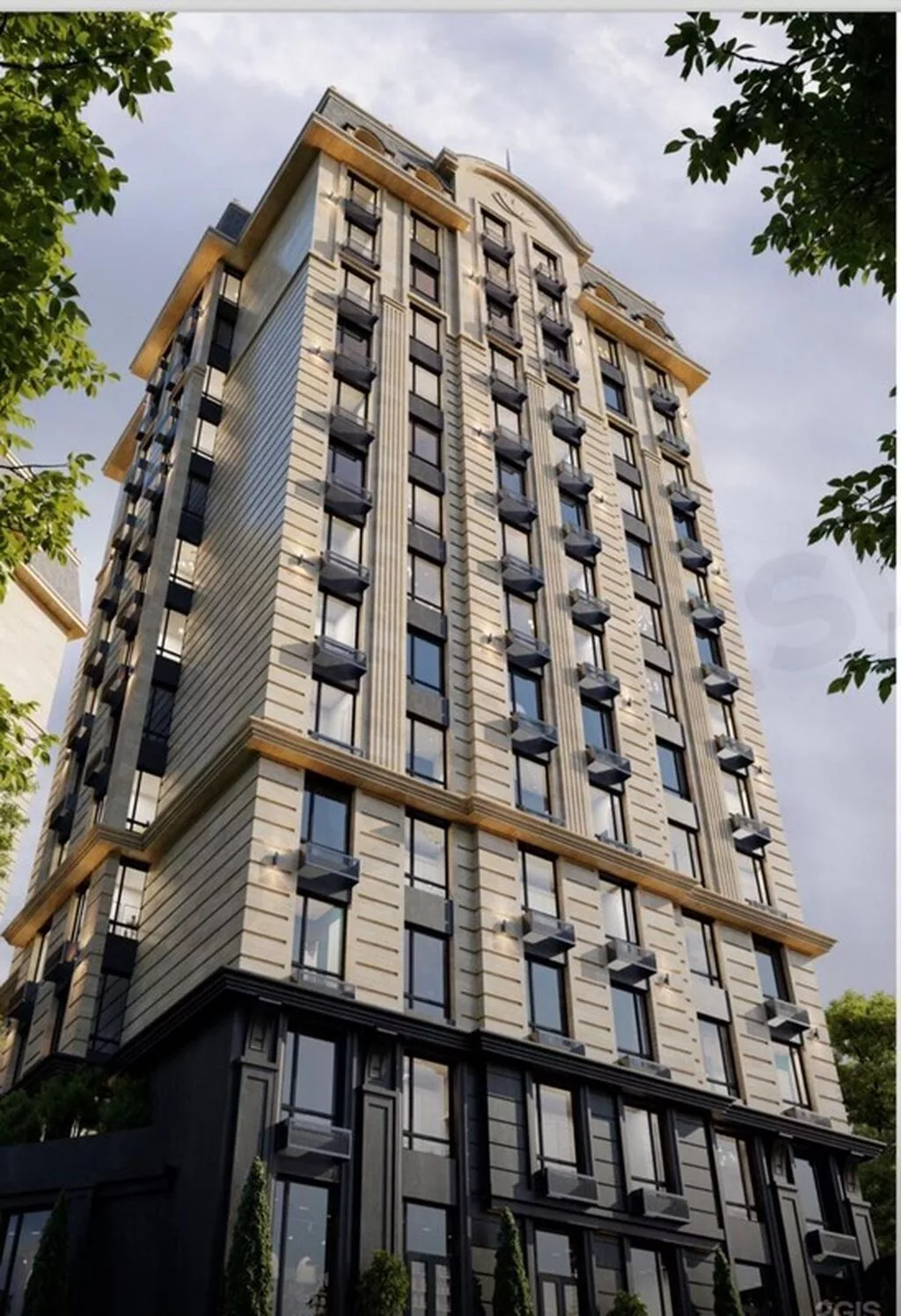 Строится, 2 комнаты, 66 м²