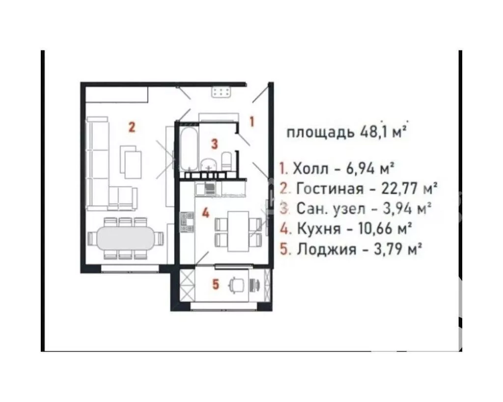 Продается 1-комнатная квартира в центре города Локация: Жибек