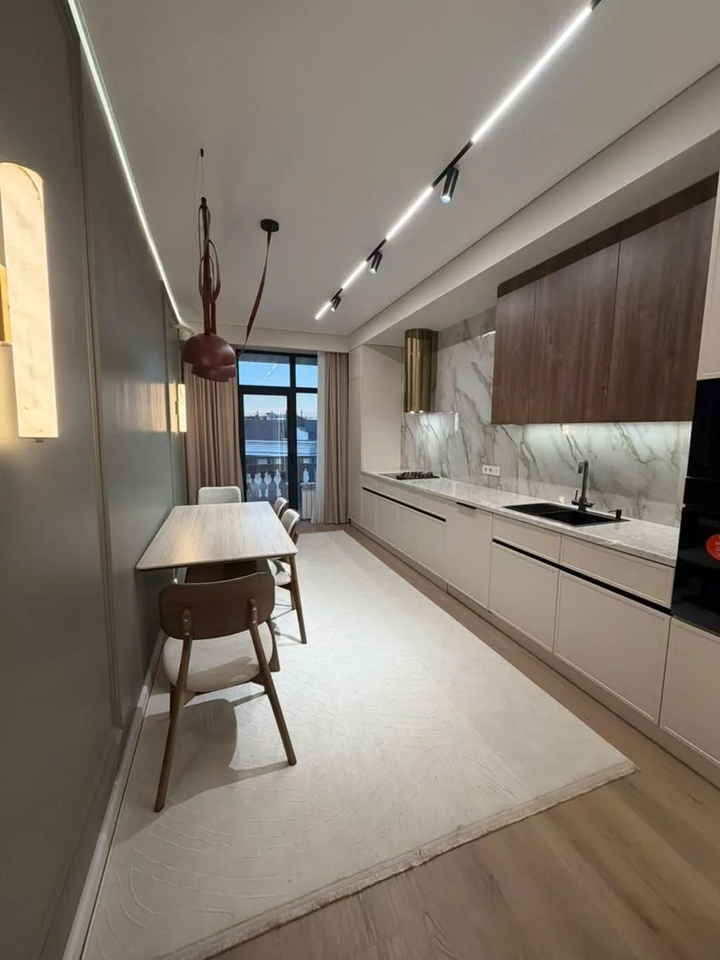 3 комнаты, 116 м², Асанбай мкр 15 этаж