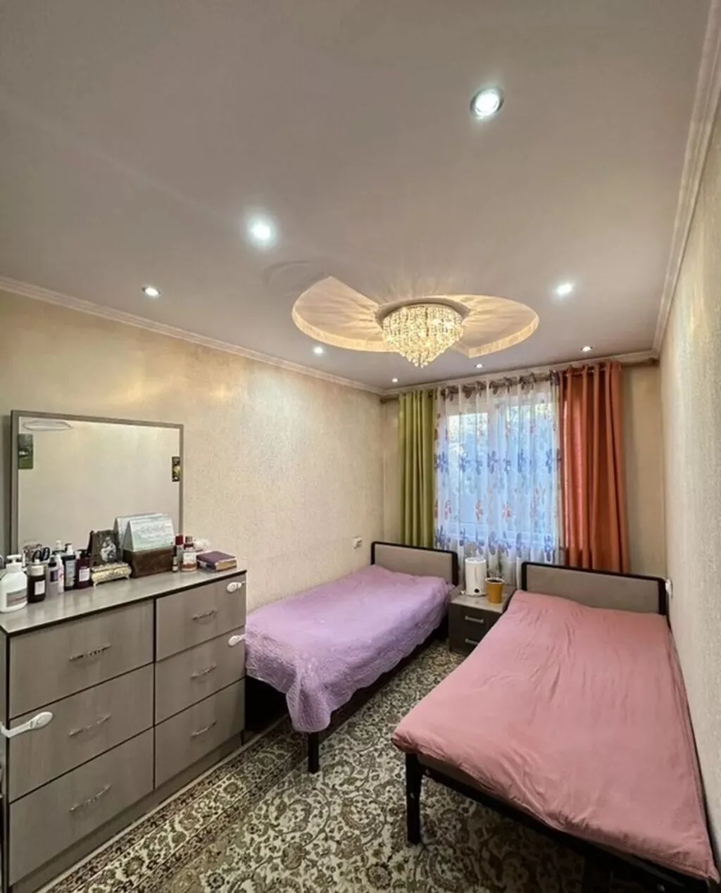 2 комнаты, 44 м², 6 мкр 104 серия, 4 этаж, Свежий ремонт