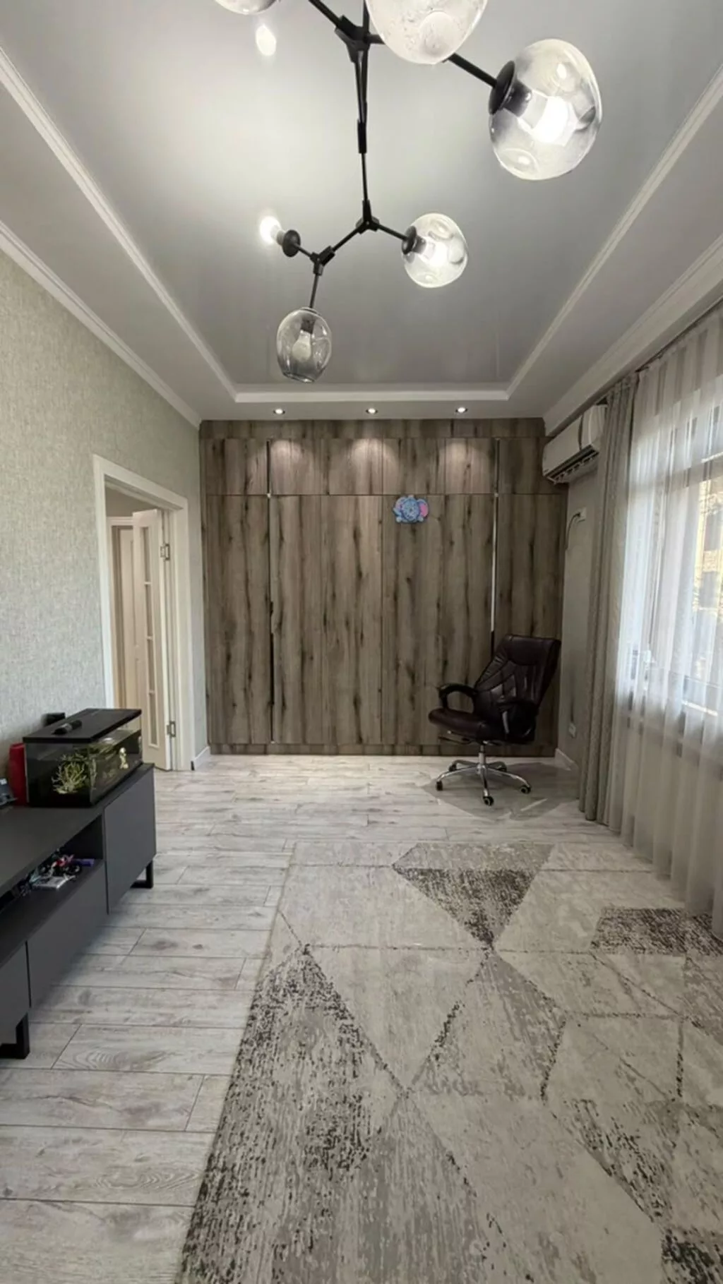 3 комнаты, 89 м², Ак-Кеме Элитка, 1 этаж, Свежий ремонт