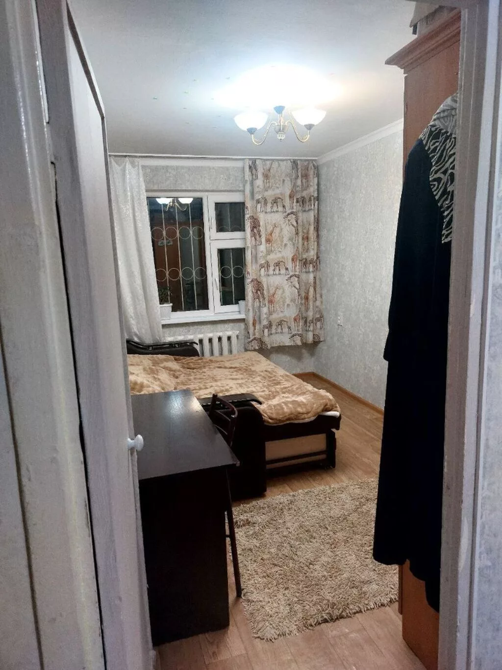 2 комнаты, 43 м², 6 мкр 104 серия, 1 этаж