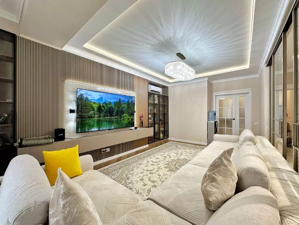3 комнаты, 122 м², Ак-Кеме Элитка, 11 этаж, Евроремонт