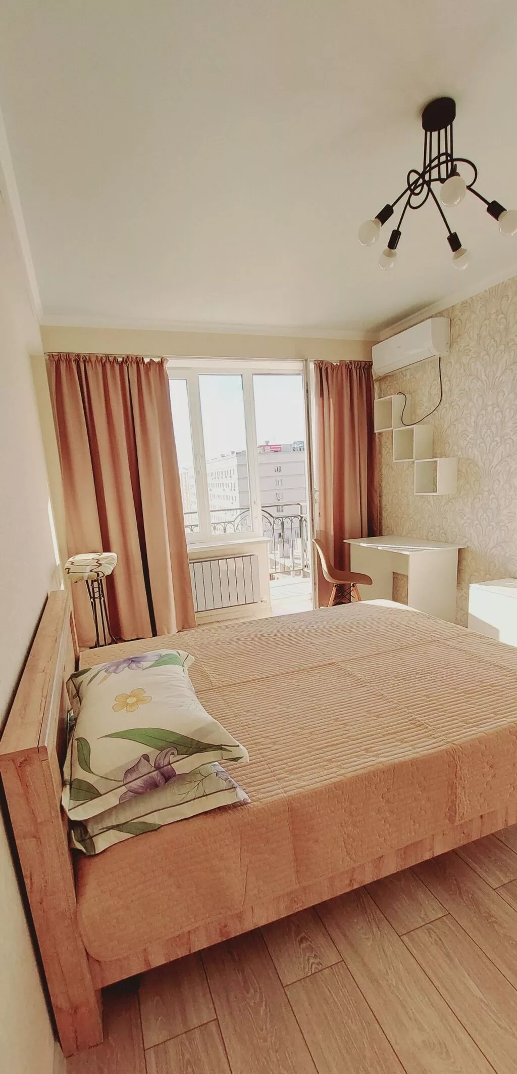 1 комната, 45 м², Асанбай мкр Элитка, 9 этаж, Свежий ремонт