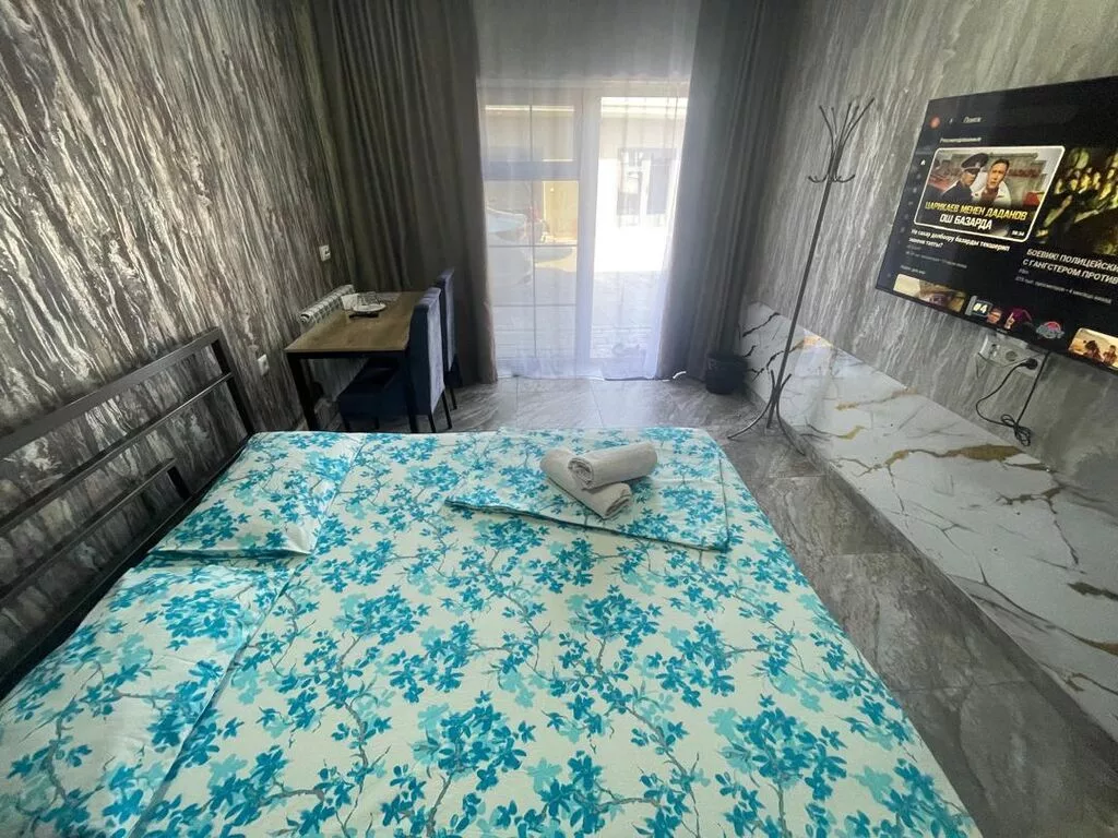 1 комната, Кызыл Аскер, Душевая кабина, Постельное белье, Кондиционер