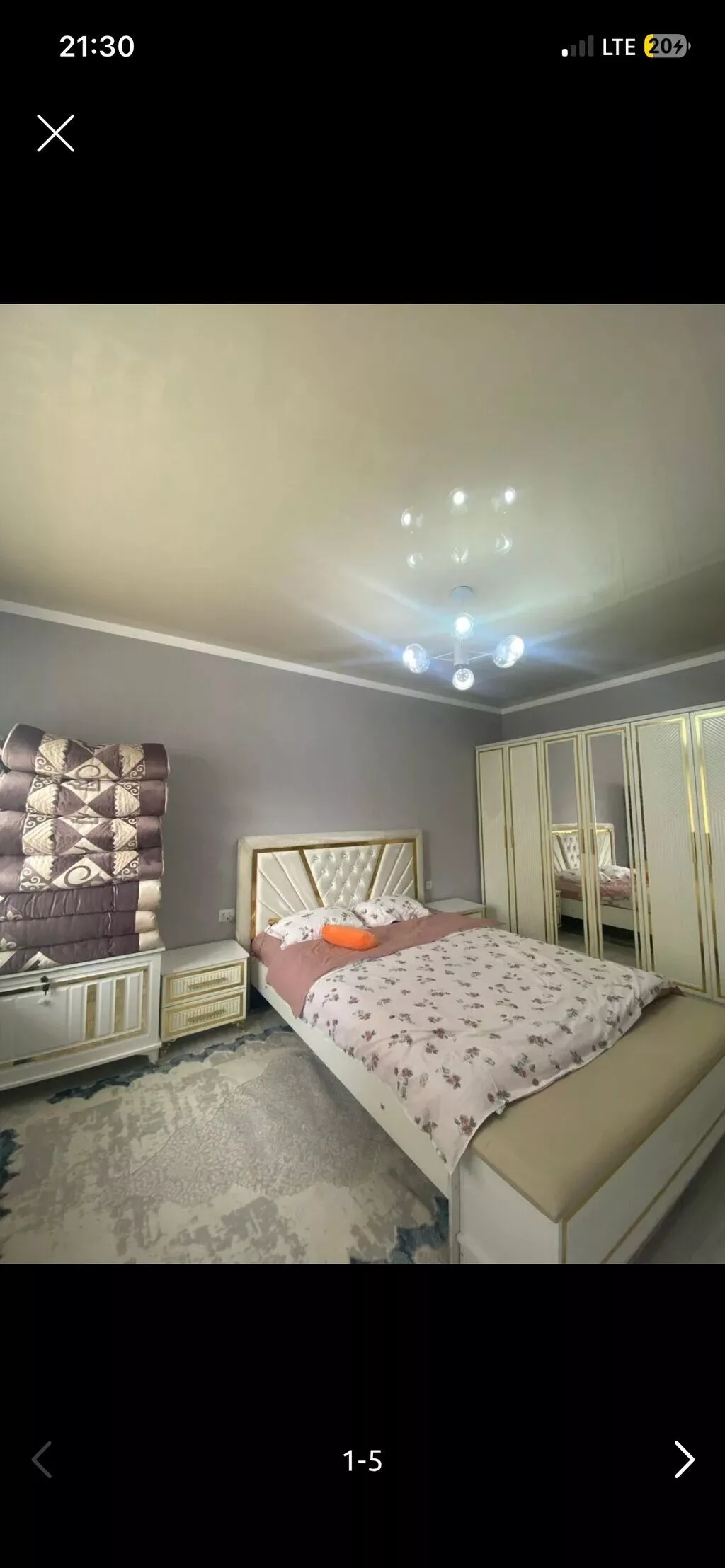 1 комната, 38 м², Кок-Жар ж/м Элитка, 1 этаж, Дизайнерский ремонт