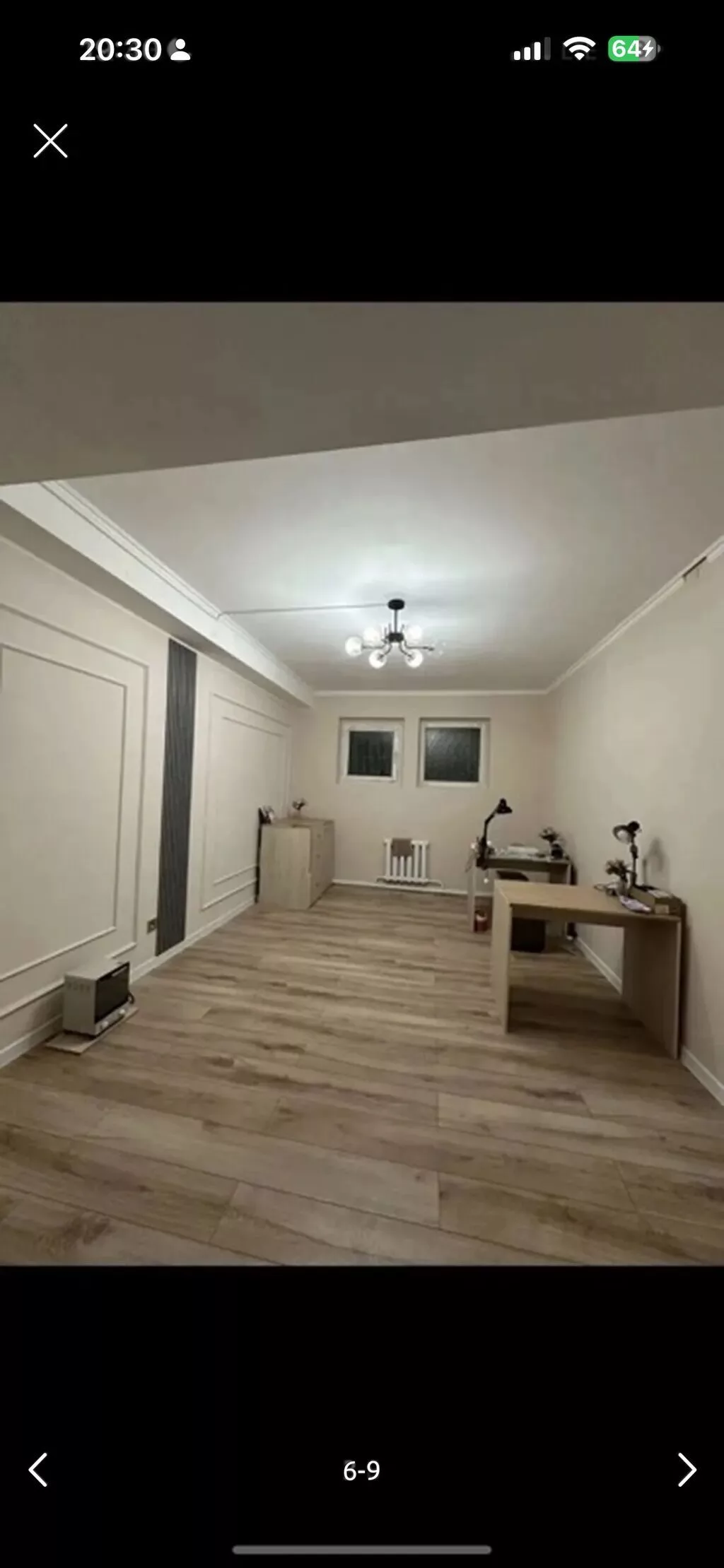 Продажа офисов 22 м², С ремонтом, Многоэтажное здание, 1 этаж