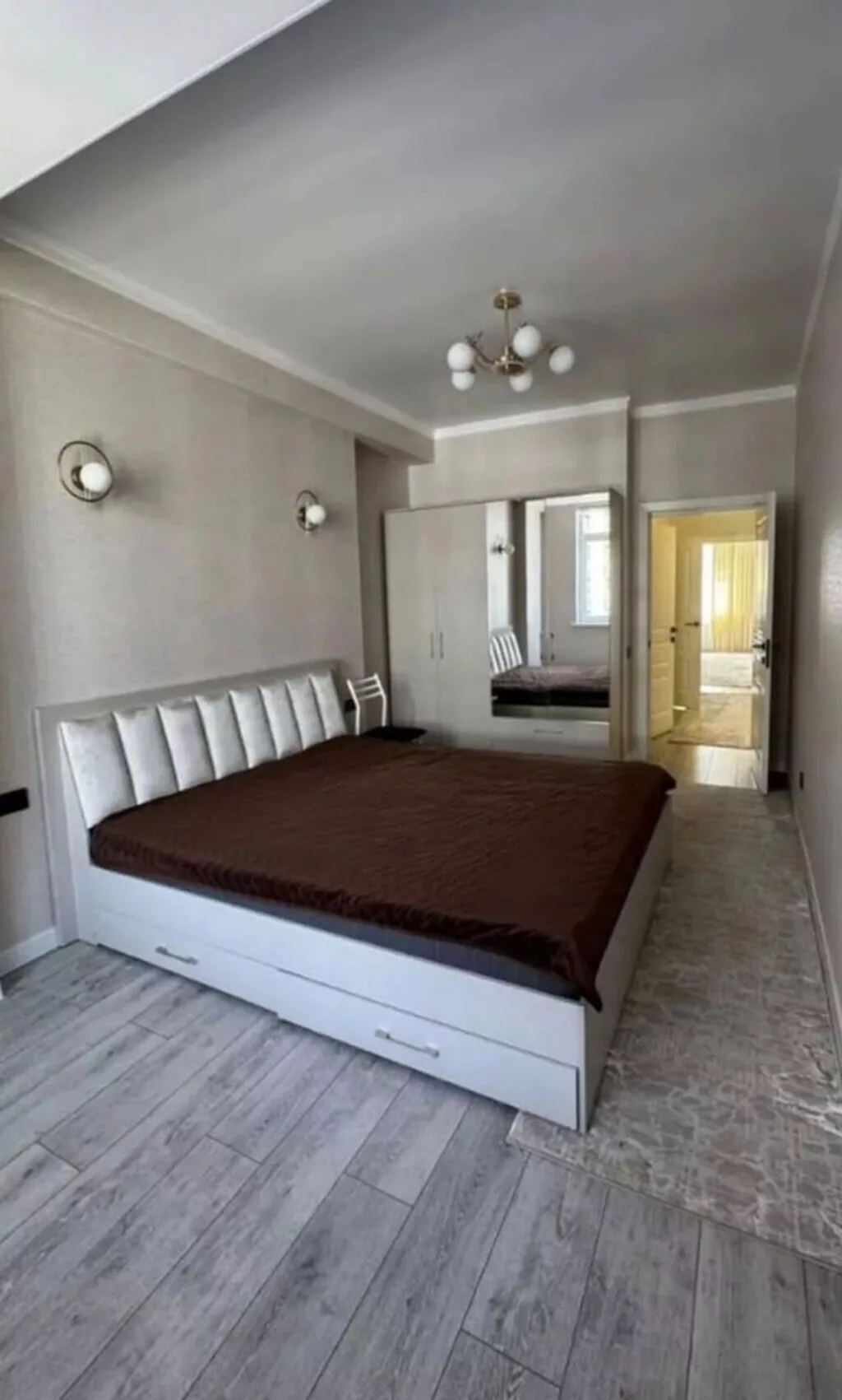 2 комнаты, 66 м², Тунгуч мкр Элитка, 8 этаж, Дизайнерский ремонт