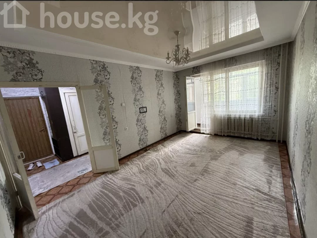 Аренда 1-комн. квартира: город Бишкек, 6 м-н - на долгий срок — за 35 000 ⃀