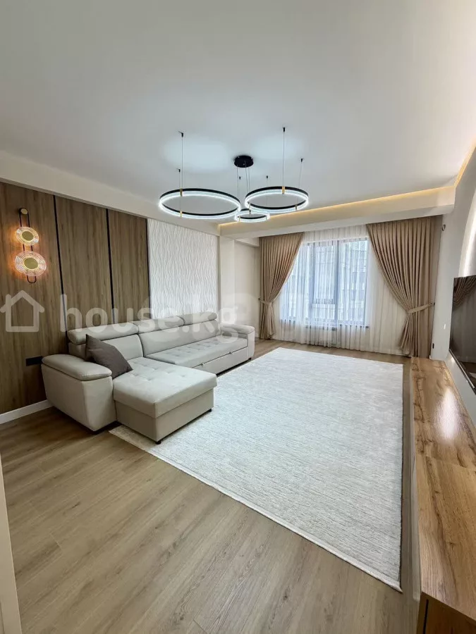 Аренда 2-комн. квартира: город Бишкек, Кок-Жар ж/м — за 90 000 ⃀ — MHouse (house.kg)