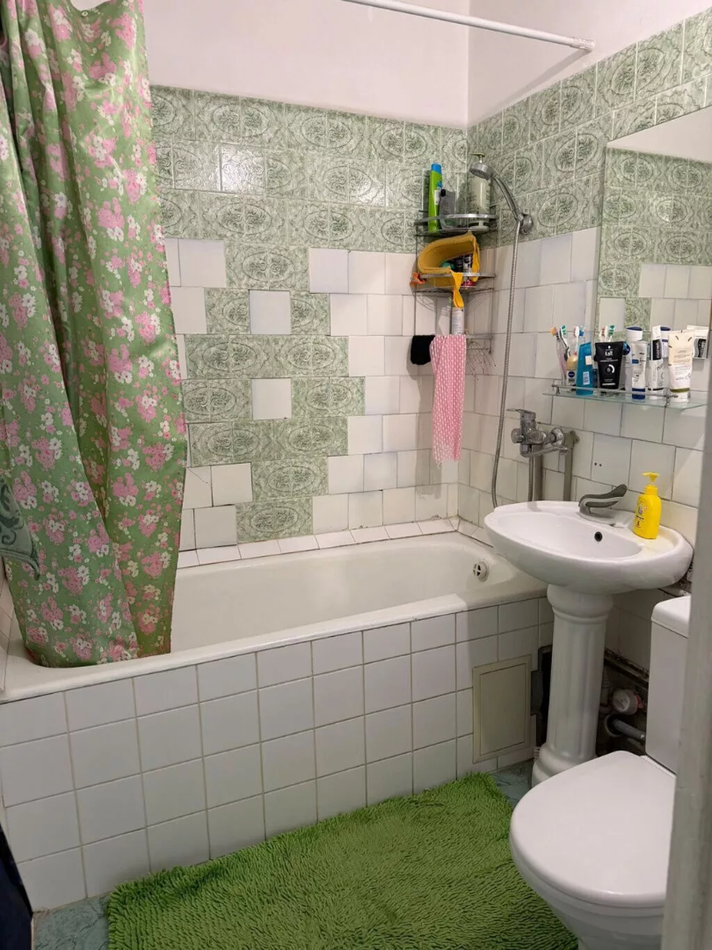 1 комната, 45 м², 7 мкр 106 серия, 8 этаж, Евроремонт