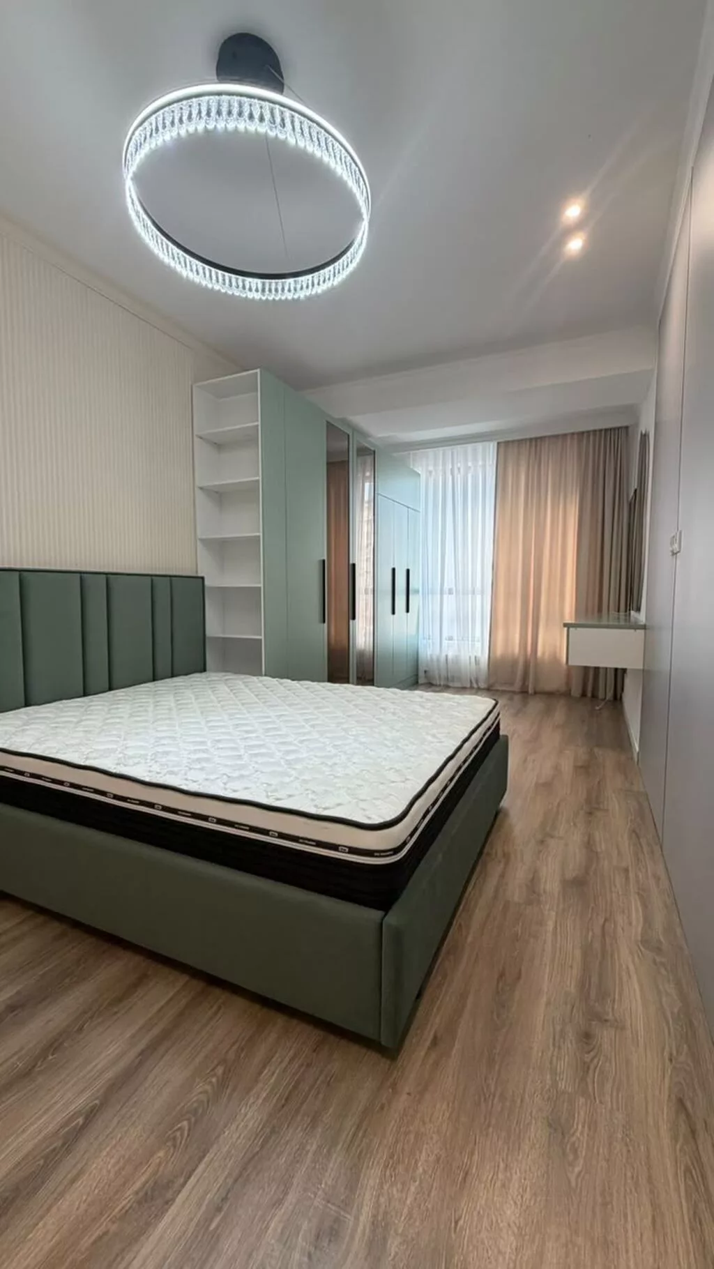 2 комнаты, Асанбай мкр Семейным, С мебелью полностью