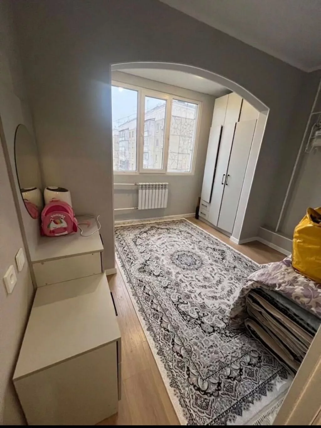 1 комната, 45 м², Восток-5 мкр 106 серия улучшенная, 7 этаж, Свежий ремонт