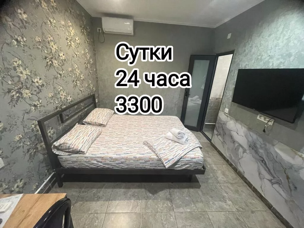 1 комната, Кызыл Аскер, Душевая кабина, Постельное белье, Кондиционер