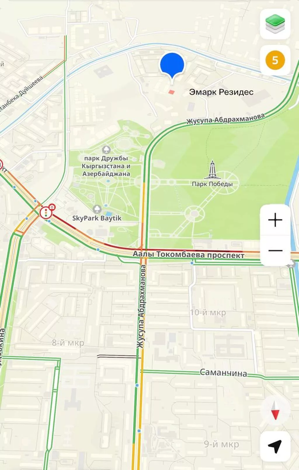 2 комнаты, 56 м², Асанбай мкр Элитка, 10 этаж, ПСО (под самоотделку)