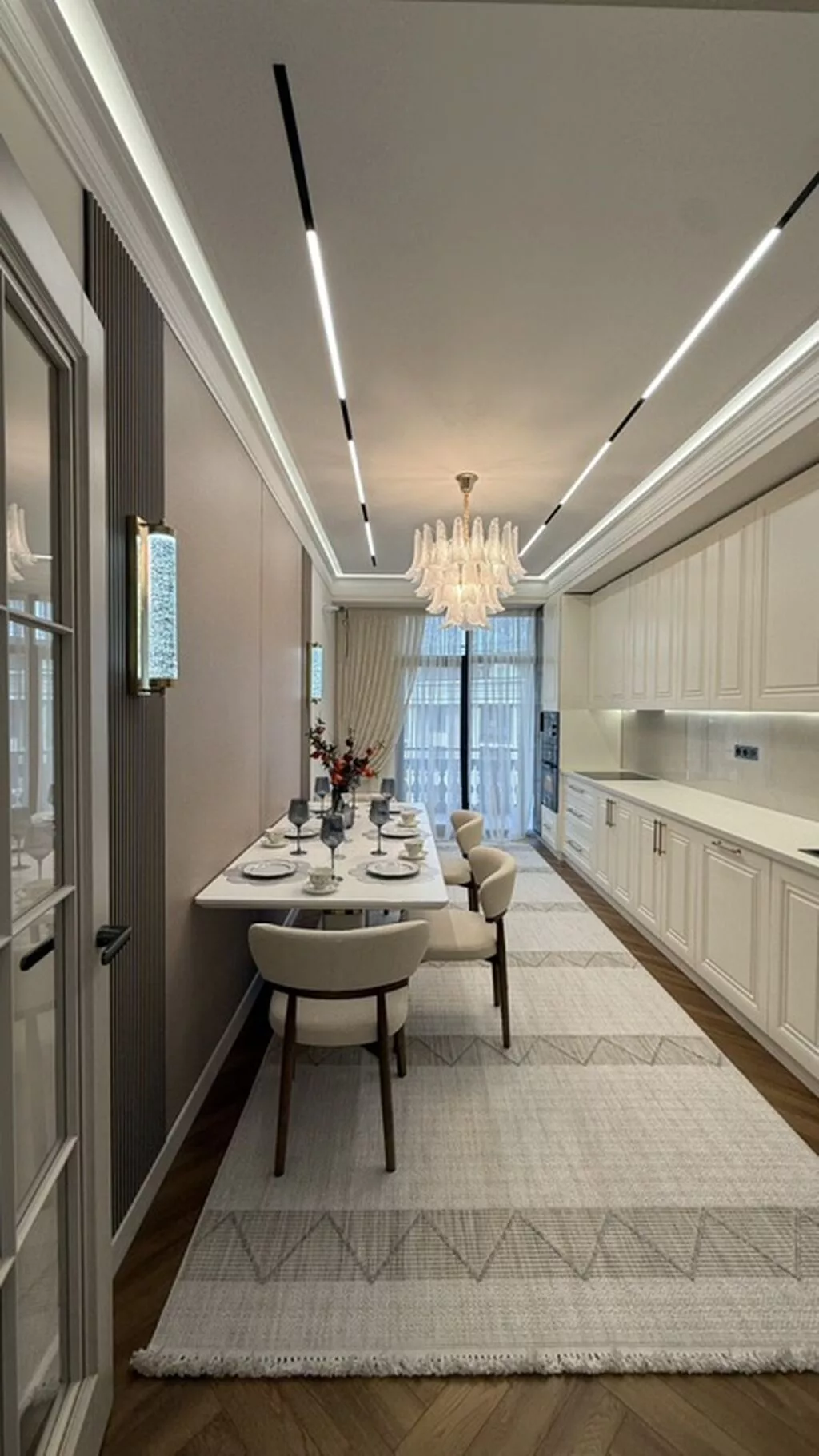 3 комнаты, 116 м², Асанбай мкр Элитка, 14 этаж, Дизайнерский ремонт