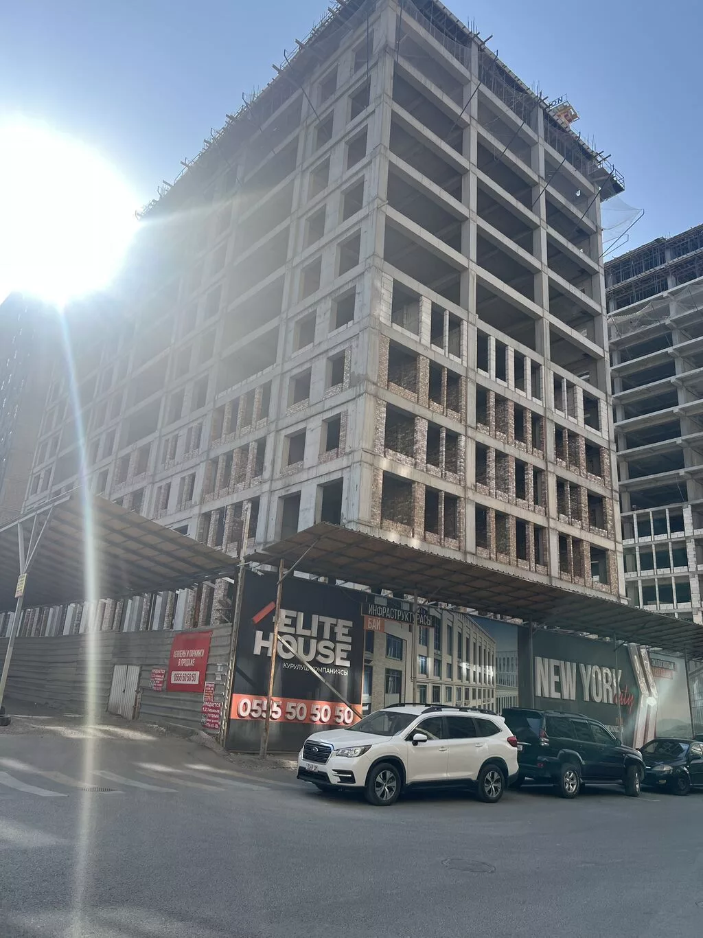 1 комната, 54 м², Элитка, 9 этаж, ПСО (под самоотделку)