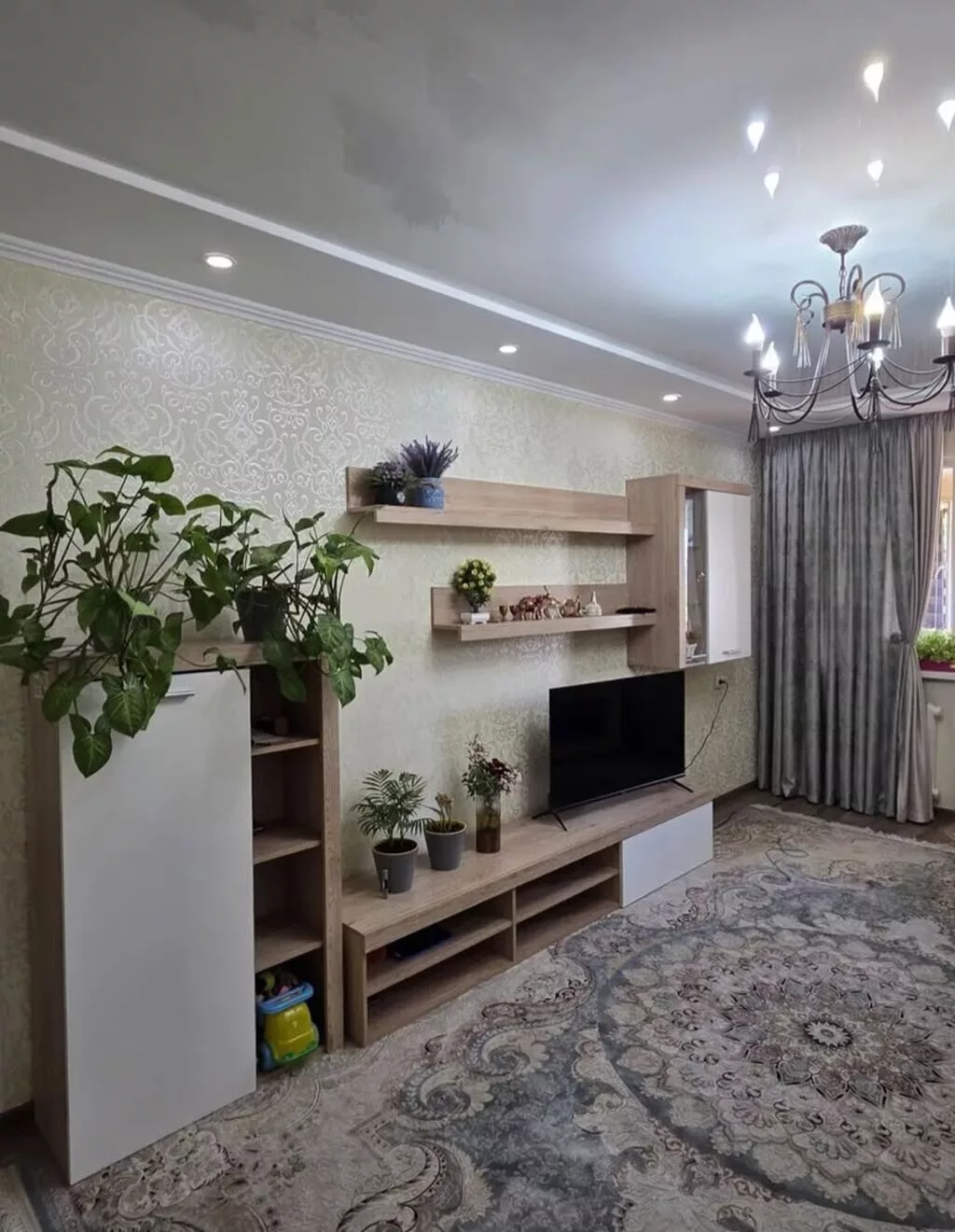 3 комнаты, 58 м², 4 мкр 104 серия, 3 этаж, Свежий ремонт