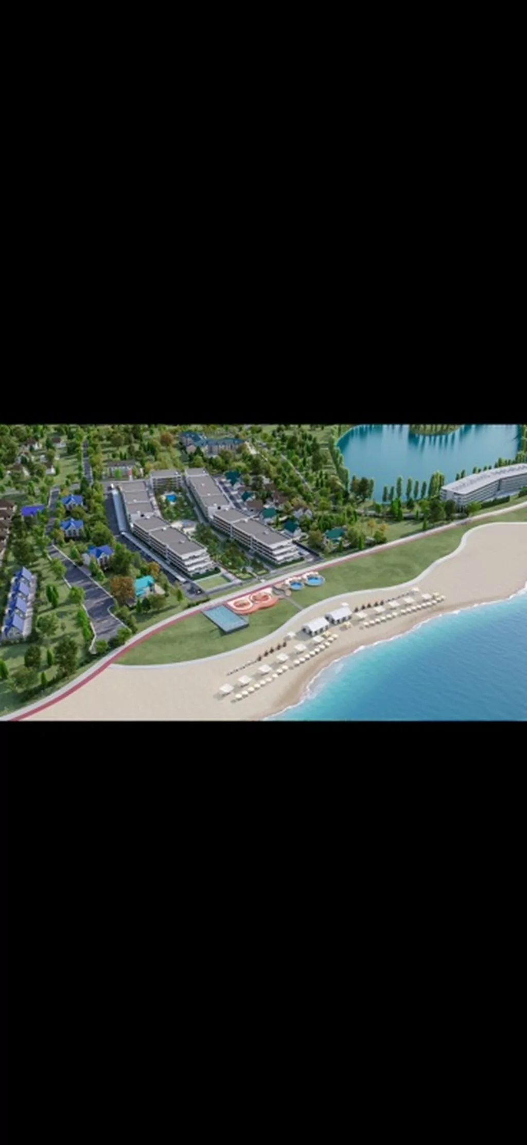 ЖК с ремонтом у озера рядом с парком на Иссык-Куле - Современный