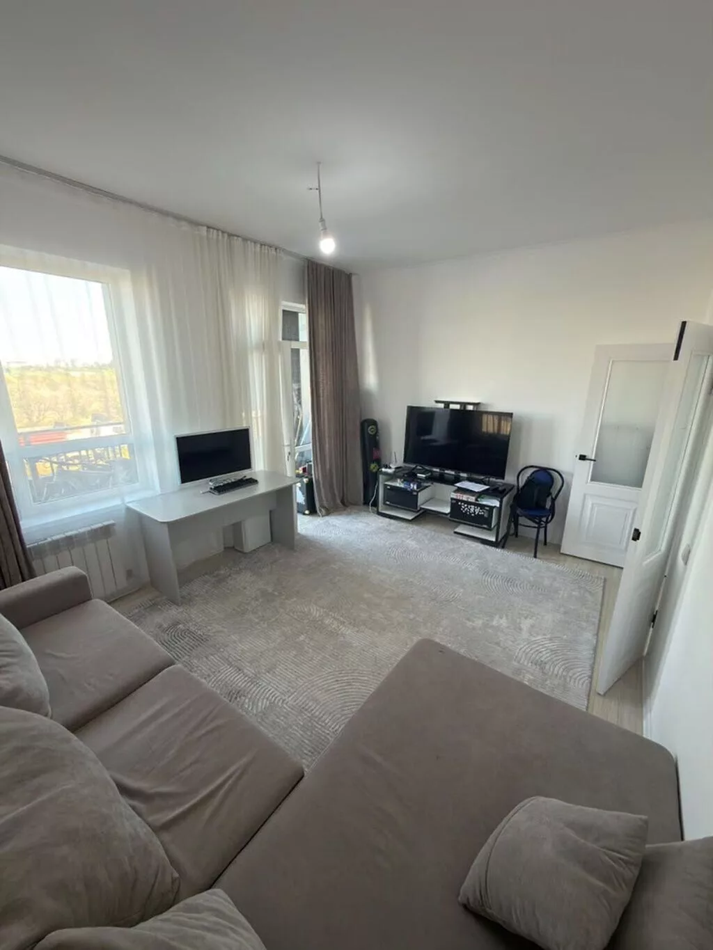 2 комнаты, 61 м², Ала-Арча ж/м Элитка, 2 этаж, Евроремонт