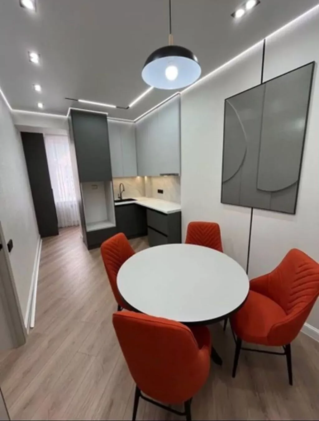2 комнаты, 56 м², Асанбай мкр Элитка, 5 этаж, Дизайнерский ремонт