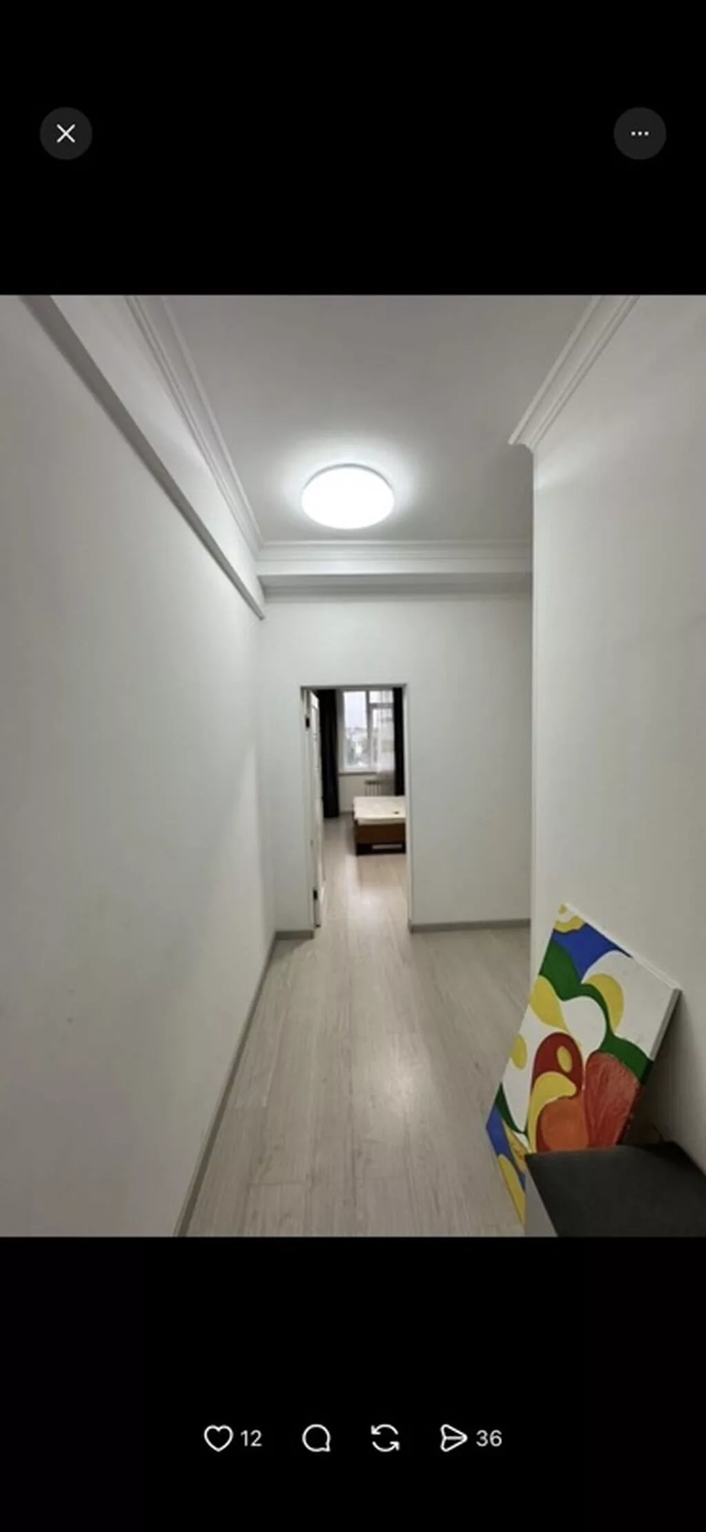 Светлая 2‑комнатная квартира с современным ремонтом. 🏠 Сдаётся место