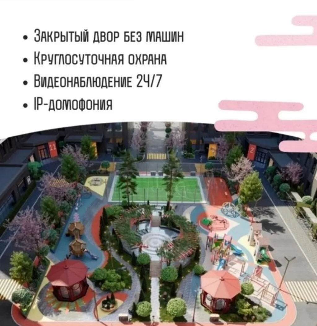 3 комнаты, 82 м², Технопарк Элитка, 7 этаж, ПСО (под самоотделку)