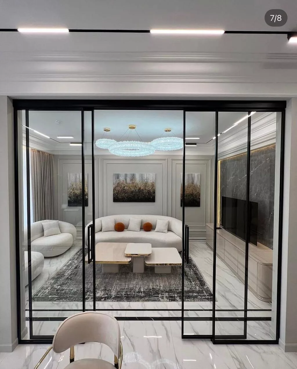 3 комнаты, 140 м², 6 мкр Элитка, 11 этаж, Дизайнерский ремонт