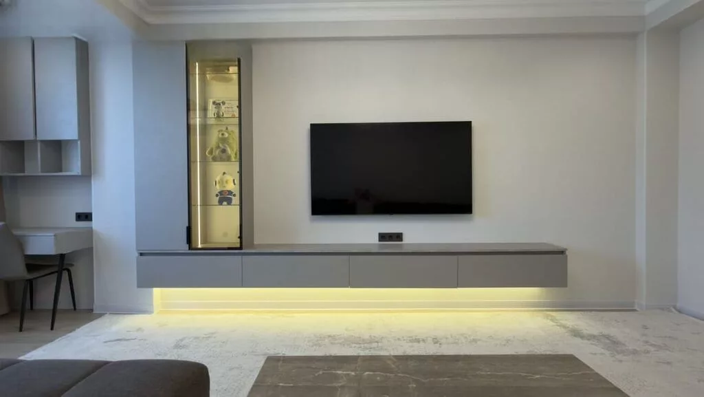 2 комнаты, 77 м², Асанбай мкр Элитка, 2 этаж, Дизайнерский ремонт