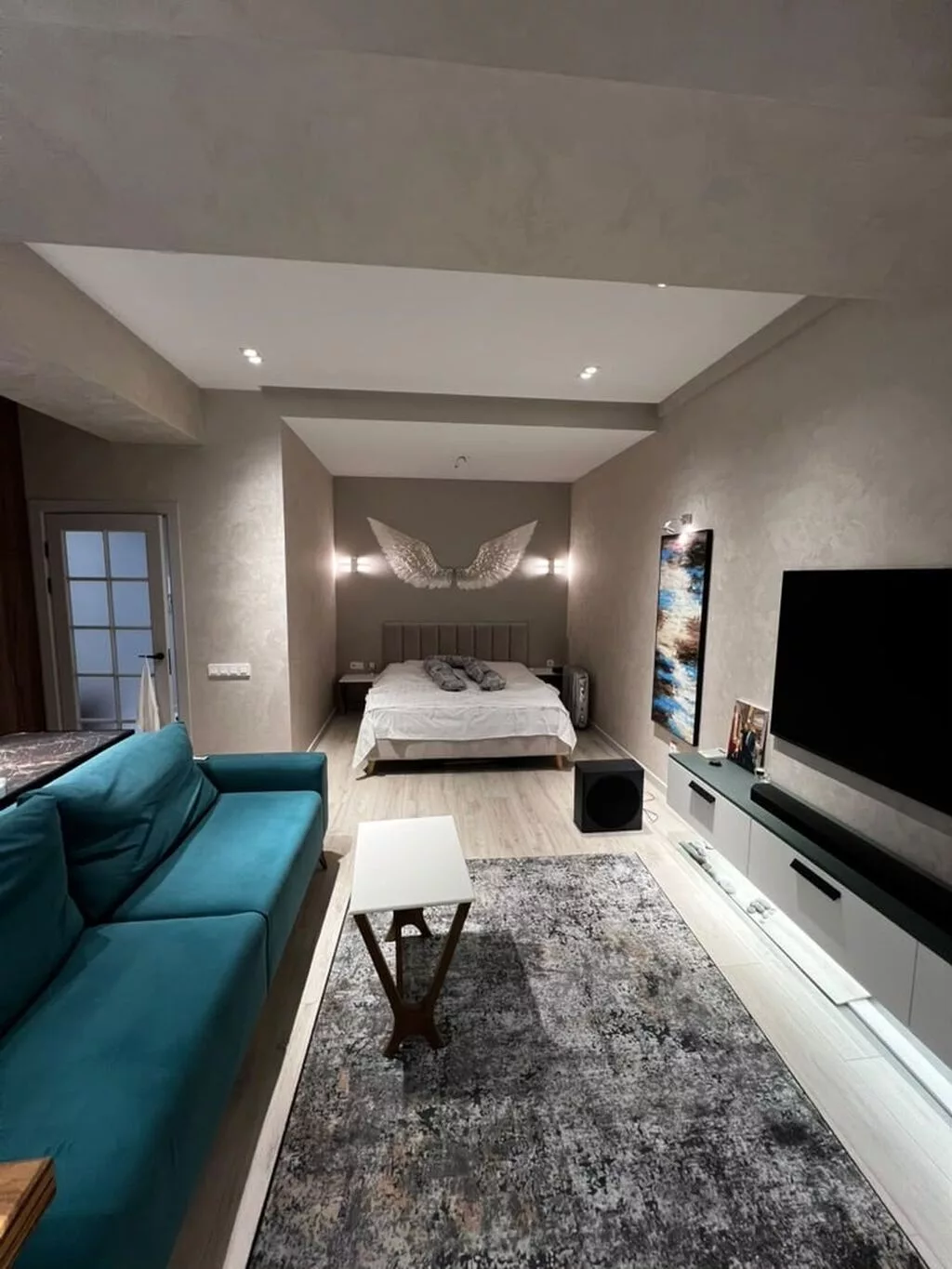 1 комната, 43 м², Кок-Жар мкр Элитка, 12 этаж, Дизайнерский ремонт