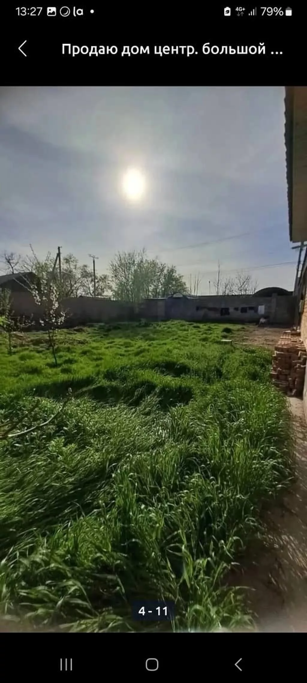 2 комнаты, 60 м², 627 соток, Токмак, Собственник