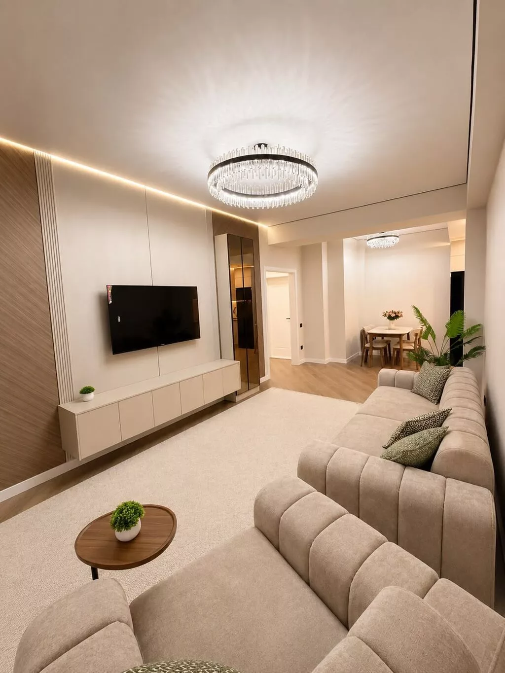 2 комнаты, 63 м², Южная Магистраль Элитка, 14 этаж, Дизайнерский ремонт