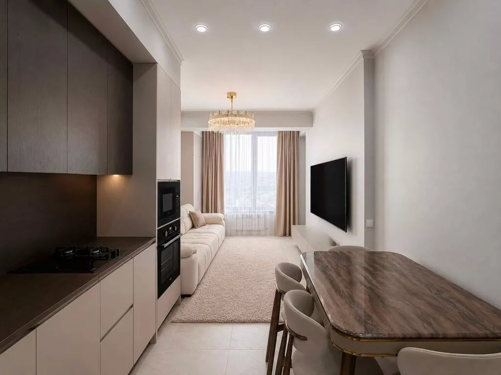 2 комнаты, 61 м², Арча-Бешик ж/м Элитка, 9 этаж, Дизайнерский ремонт