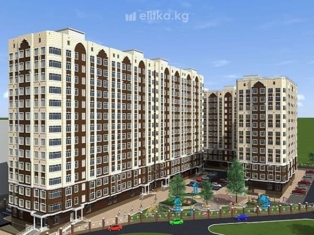 Строится, 2 комнаты, 65 м²