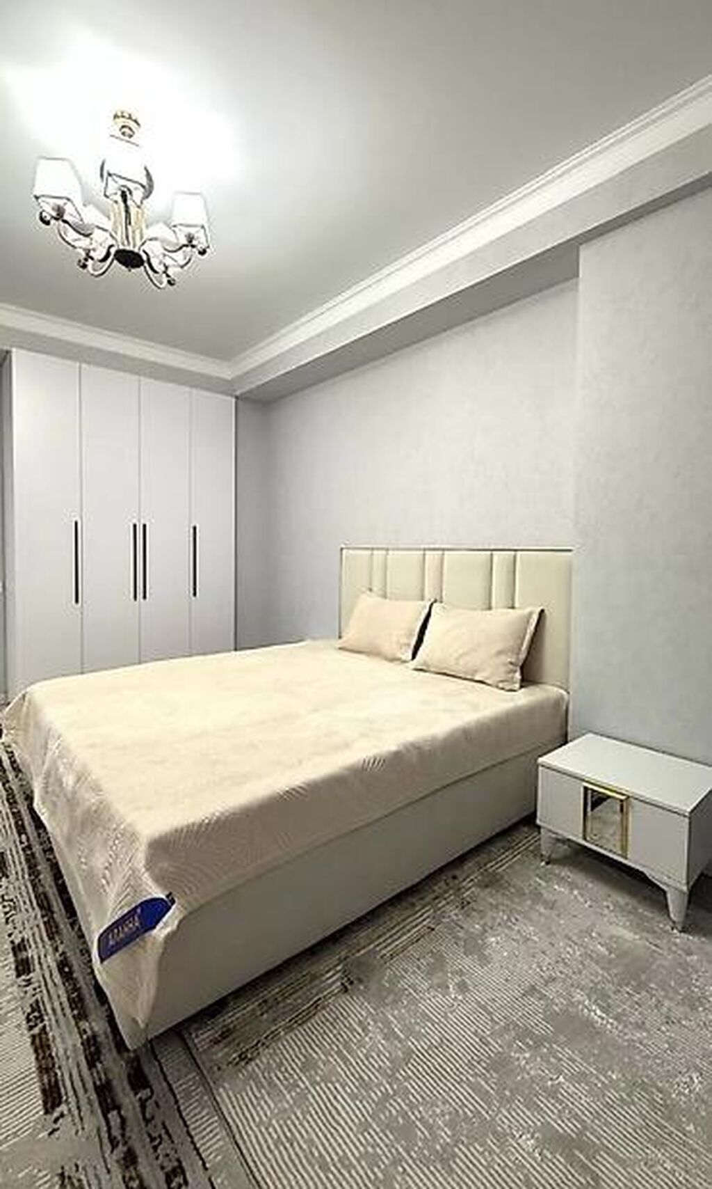 1 комната, Люкс, элитка, Бишкек Парк ТРЦ, Душевая кабина, Постельное белье, Кондиционер