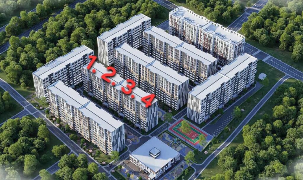 Построен, 108 серия, 3 комнаты, 88 м²