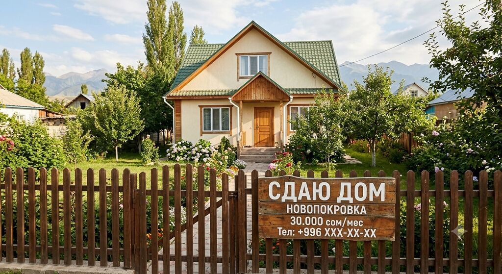 64 м², 3 комнаты, Можно с животными