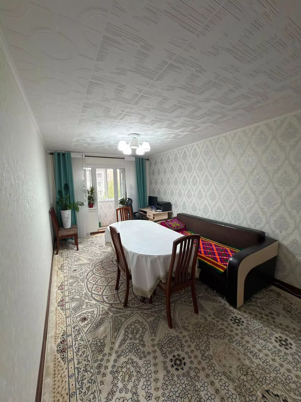 3 комнаты, 58 м², 6 мкр 104 серия, 4 этаж, Свежий ремонт