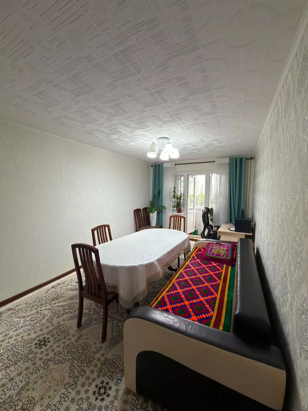 3 комнаты, 58 м², 6 мкр 104 серия, 4 этаж, Свежий ремонт