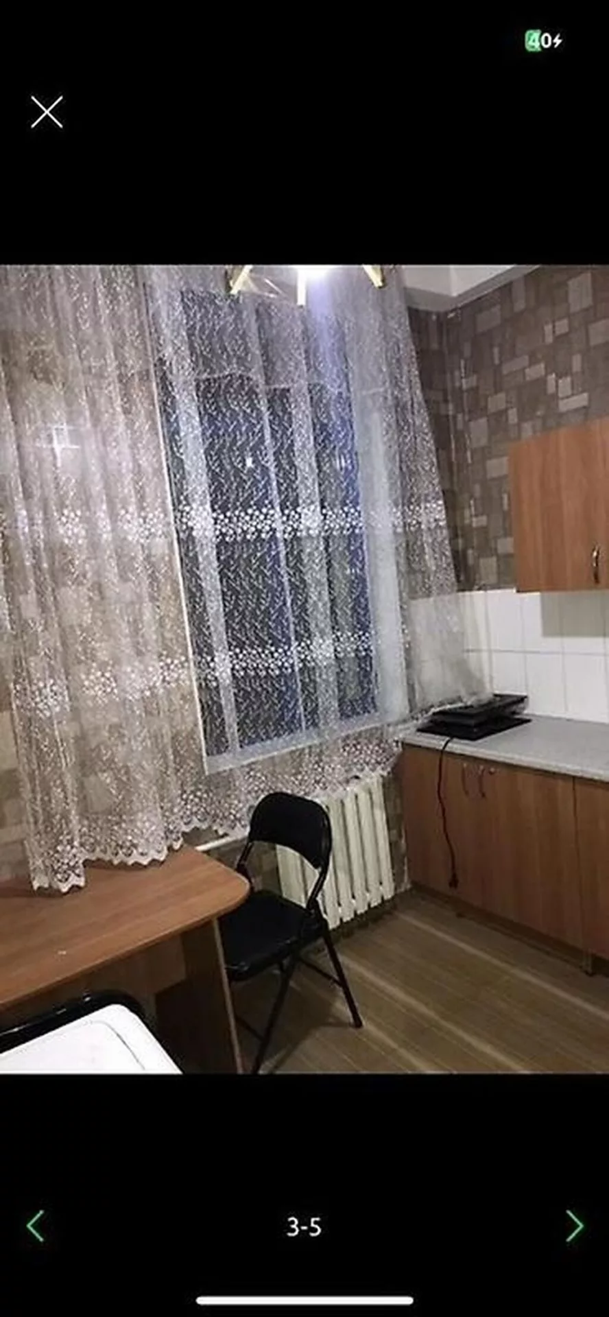 Доброй Сдается 1х км квартира С мебелью полностью Аристон Плита