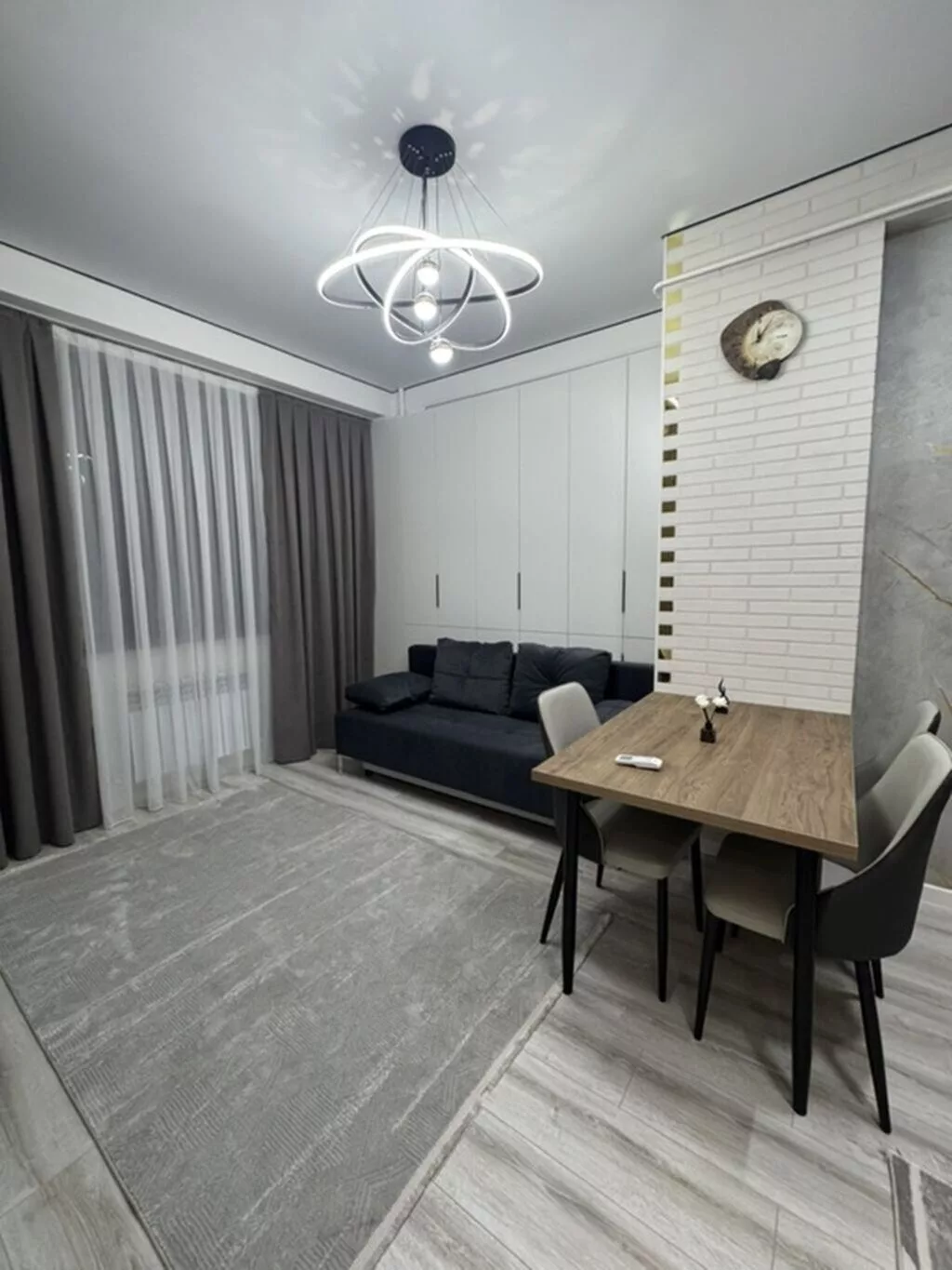 1 комната, 43 м², Тунгуч мкр Элитка, 9 этаж, Дизайнерский ремонт