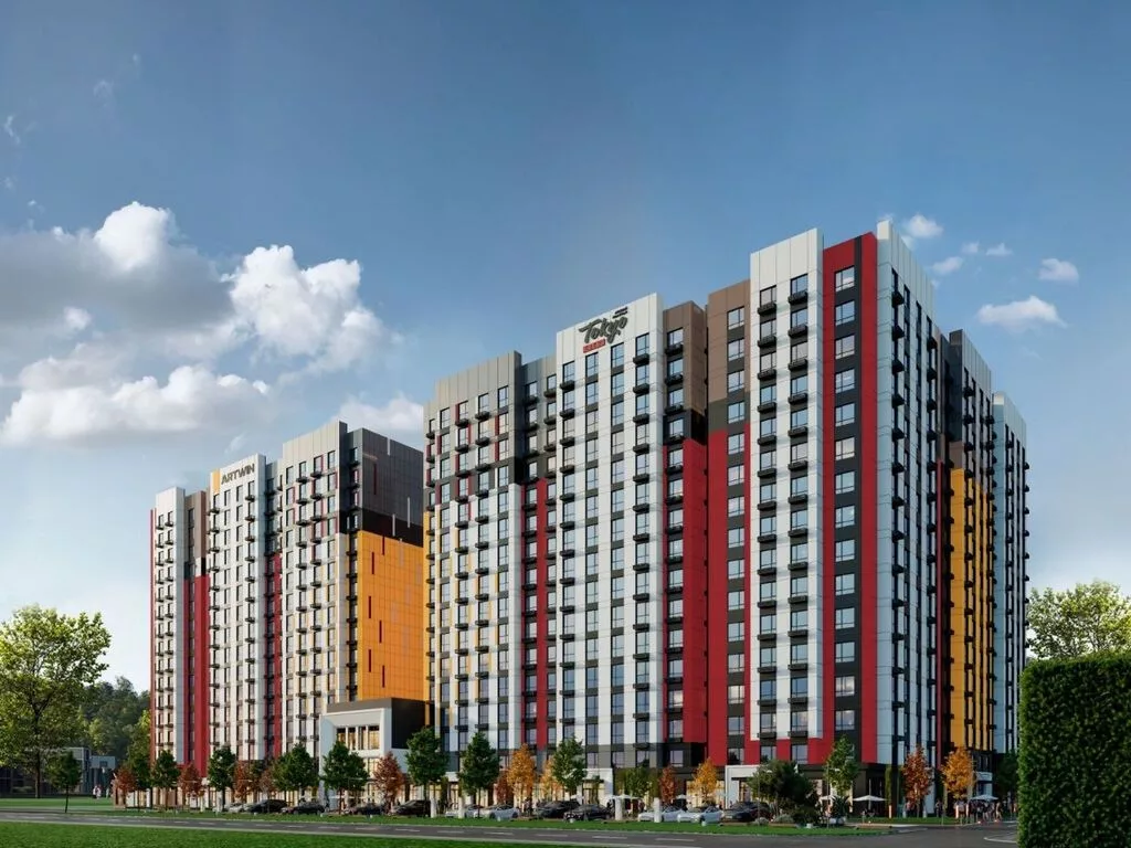 2 комнаты, 52 м²