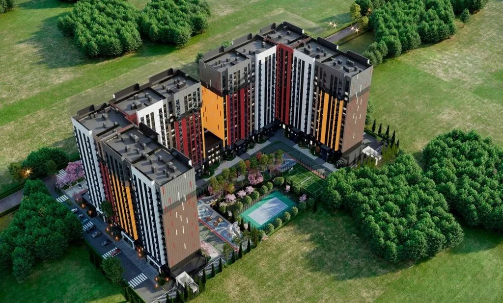 2 комнаты, 52 м²