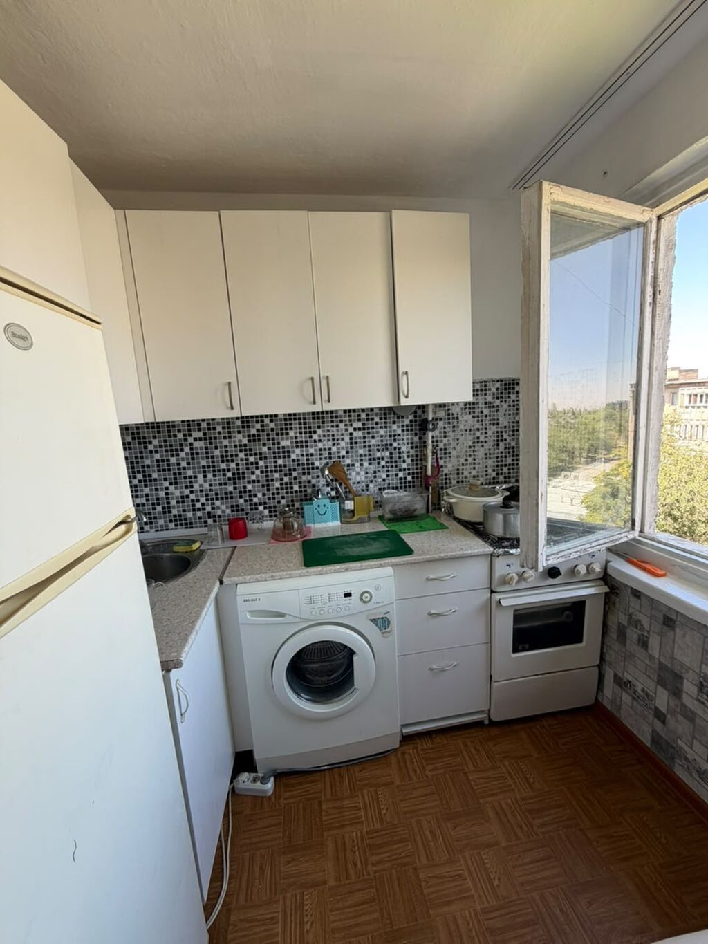 2 комнаты, 45 м², Кок-Жар мкр 104 серия, 4 этаж
