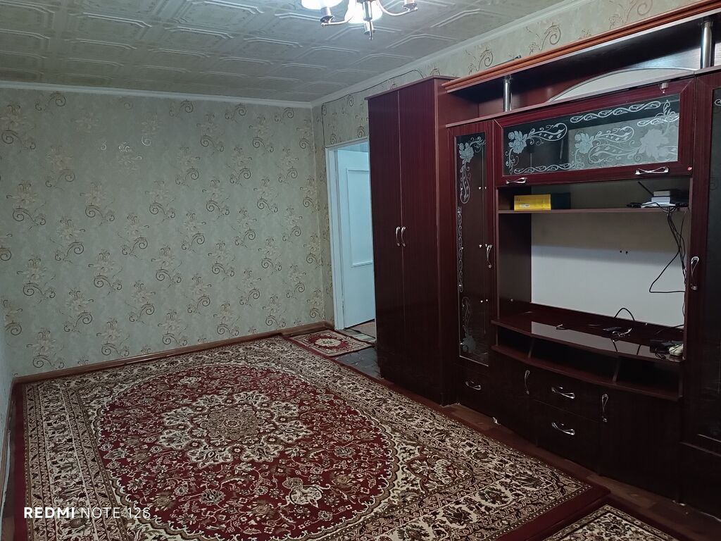2 комнаты, Манас-Ата мкр., Собственник, Без животных, от 1 года, С мебелью частично